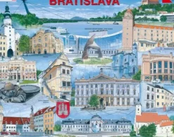 Puzzle Cadre - Souvenirs de Bratislava, Slovaquie (en Slovaque)