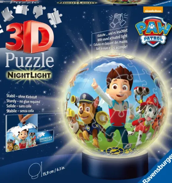 Puzzle 3D avec LED - Pat' Patrouille