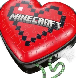 Puzzle 3D - Boite Coeur - Minecraft