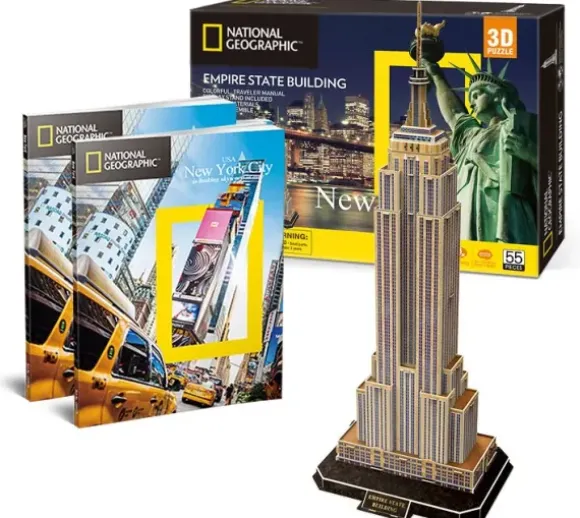 Puzzle 3D - Empire State Building (Difficulté : 6/8)