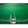 Puzzle 3D en Bois - Rails Ronds + Croisement
