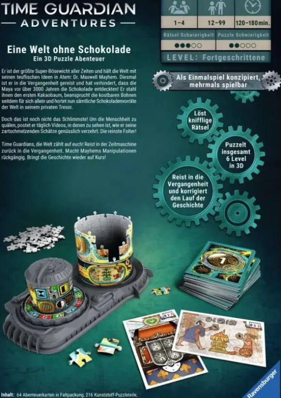 Puzzle 3D - Exit Puzzle - Time Guardian Adventures