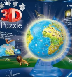 Puzzle 3D - Mappemonde en Allemand