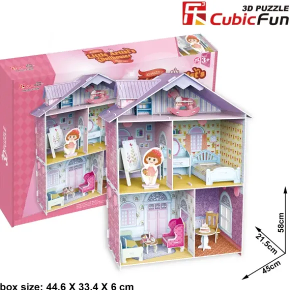 Puzzle 3D - Pianist's Home (Difficulté: 4/6)