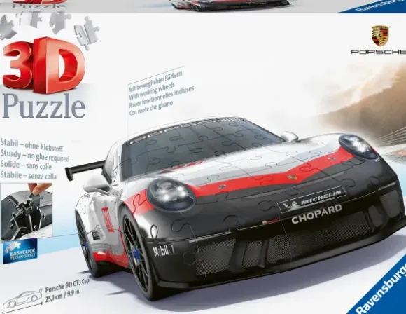 Puzzle 3D - Porsche 911 GT3 Cup (avec grille)