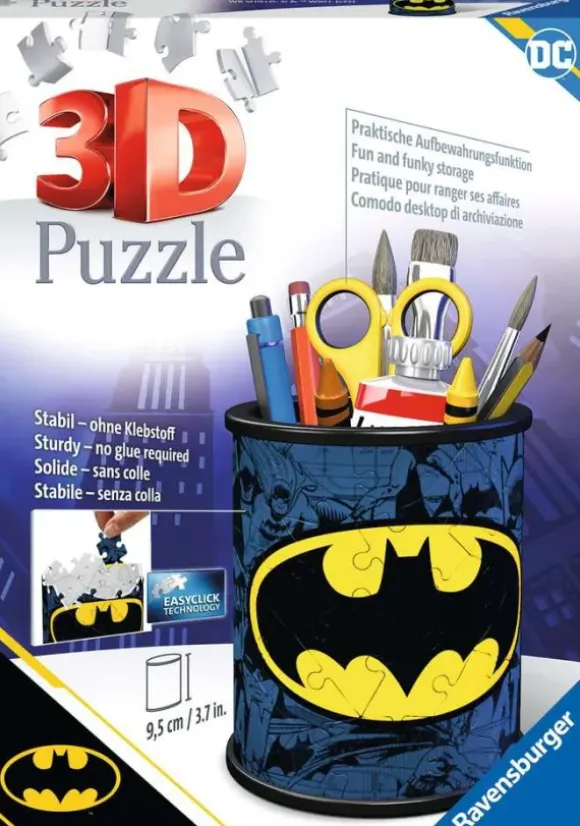 Puzzle 3D - Pot à Crayons - Batman