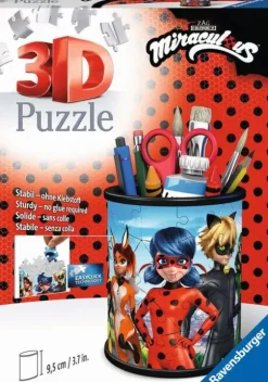 Puzzle 3D - Pot à Crayons - Miraculous