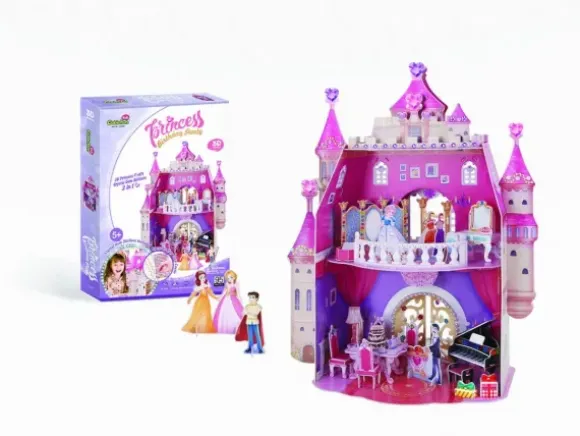 Puzzle 3D - Princess Birthday Party