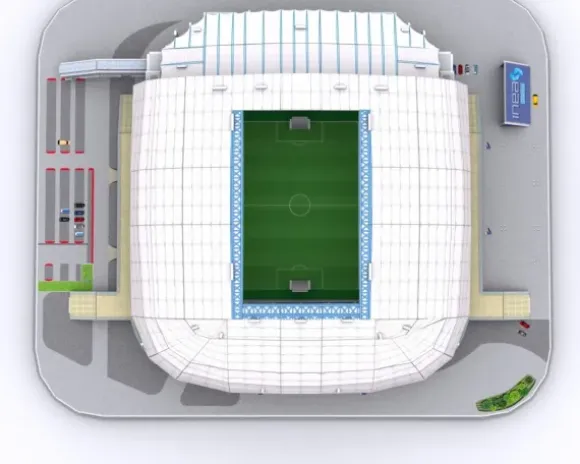Puzzle 3D - Stadion Lech Poznan