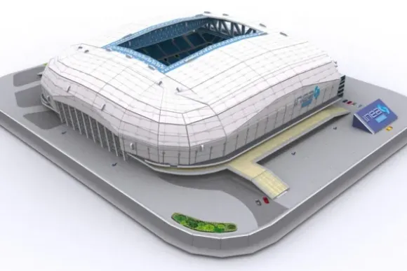 Puzzle 3D - Stadion Lech Poznan