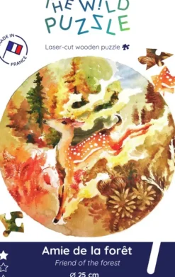 Puzzle en Bois - Amie de la Forêt