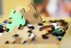 Puzzle en Bois - Chien Rapide