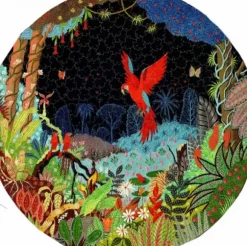 Puzzle en Bois Découpé à la Main - Alain Thomas - Ara Nocturne Et Ses Petits