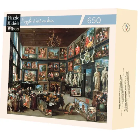 Puzzle en Bois Découpé à la Main - La Galerie De Cornelis