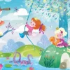 Puzzle en Bois Découpé à la Main - Princesses Modernes