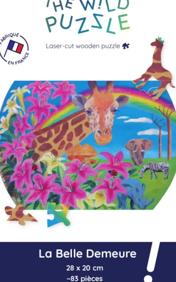 Puzzle en Bois - La Belle Demeure