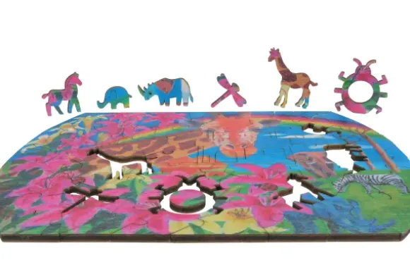 Puzzle en Bois - La Belle Demeure