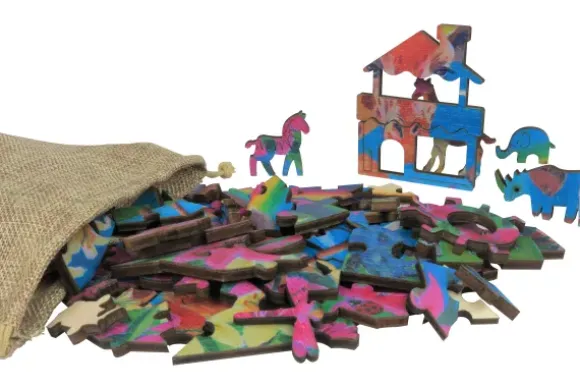 Puzzle en Bois - La Belle Demeure