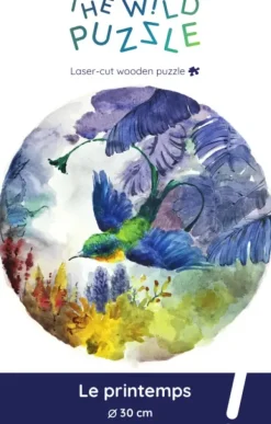 Puzzle en Bois - Le Printemps