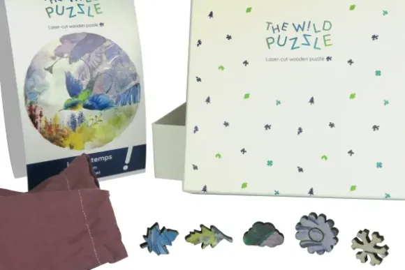 Puzzle en Bois - Le Printemps