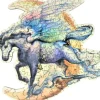 Puzzle en Bois - Les Ailes de Licorne