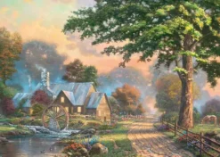 Puzzle en bois - Le Vieux Moulin à Eau