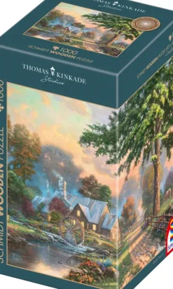 Puzzle en bois - Le Vieux Moulin à Eau
