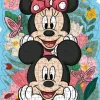 Puzzle en Bois - Mickey & Minnie