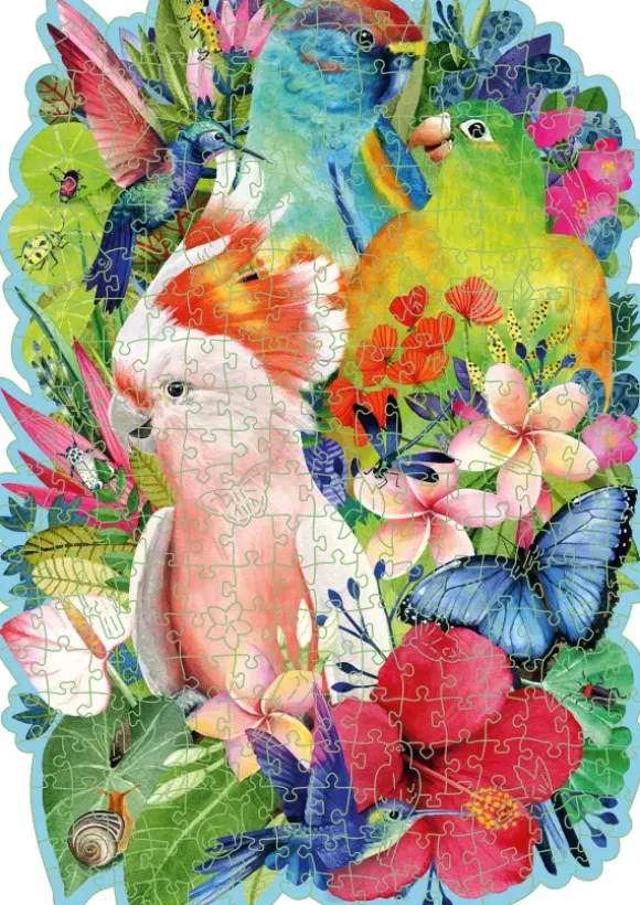 Puzzle en Bois - Oiseaux