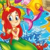 Puzzle en Bois - Sirène et ses Amis