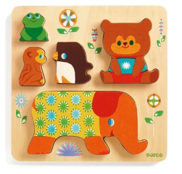 Puzzle en Bois - Woodypile