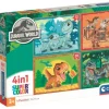Puzzle 4 En 1 - Jurassic World