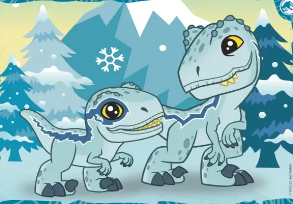 Puzzle 4 En 1 - Jurassic World
