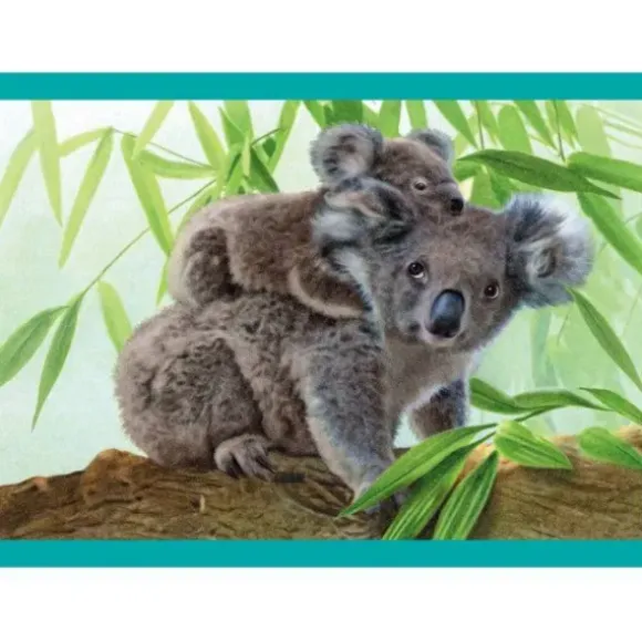 Puzzle 4 En 1 - Maman Bébé Animaux