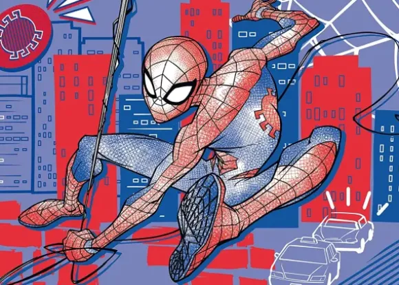 Puzzle Géant de Sol - Spiderman