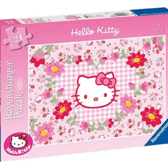 Puzzle Géant - Hello Kitty : Fleurs
