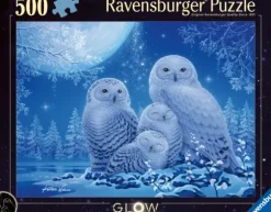 Puzzle Glow in the Dark - Chouettes au Clair de Lune