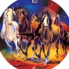 Puzzle Horloge - Chevaux