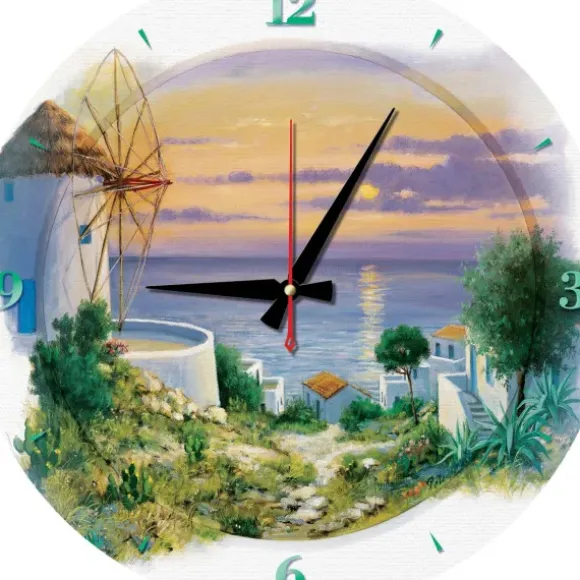 Puzzle Horloge - Le Soir dans la Mer Égée