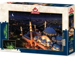 Puzzle Neon - Mosquée Bleue