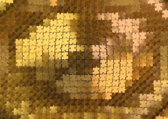 Puzzle-Puzzle, Le Premier Puzzle avec un Motif de Puzzle