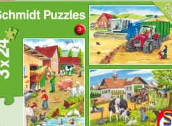 3 Puzzles - A La Ferme