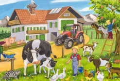 3 Puzzles - A La Ferme
