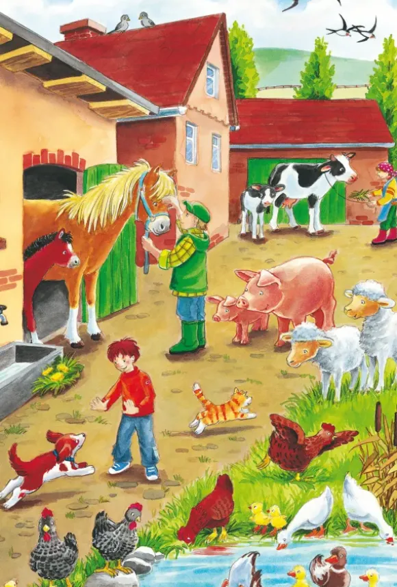 3 Puzzles - A La Ferme