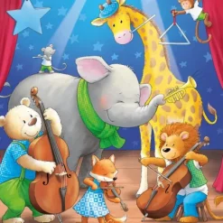 3 Puzzles - Animaux sur Scène