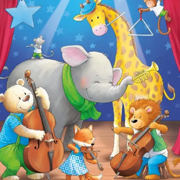 3 Puzzles - Animaux sur Scène