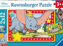 2 Puzzles - Aventure Disney Animaux