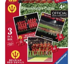 3 Puzzles - Belgian Red Devils