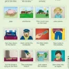 2 Puzzles Cadres - Apprendre l'Anglais : Read and Look 27-28 (en Anglais)