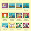 2 Puzzles Cadres - Apprendre l'Anglais : Read and Look 23-24 (en Anglais)